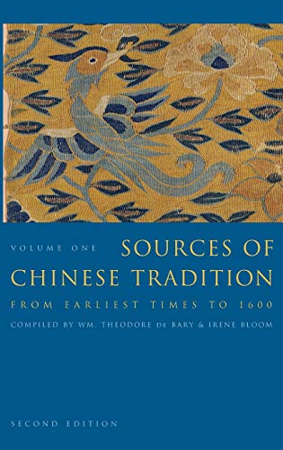 Sources of Chinese Tradition Cover
