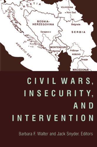 Civil wars, insecurity, and intervention Cover