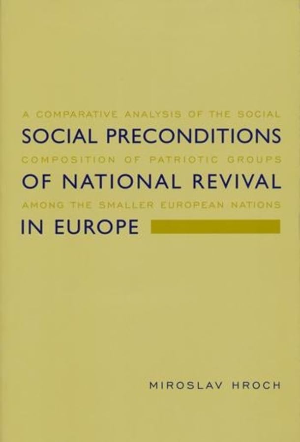 Social preconditions of national revival in Europe Cover