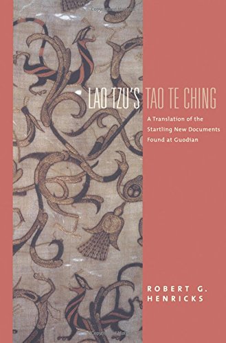 Lao Tzu's  <I>Tao Te Ching</I> Cover
