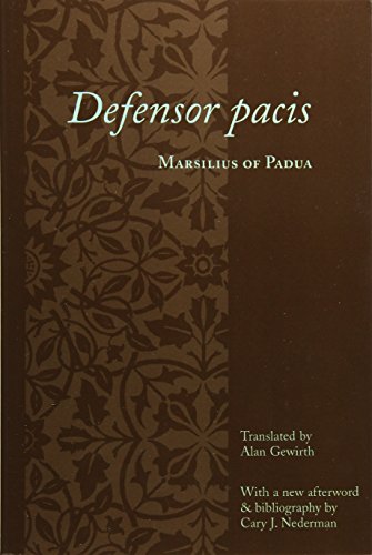 Defensor pacis Cover