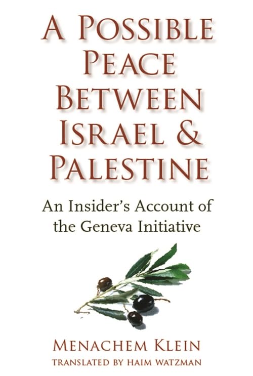 A Possible Peace Between Israel and Palestine Cover