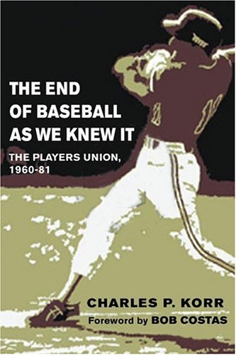 The End of Baseball As We Knew It Cover
