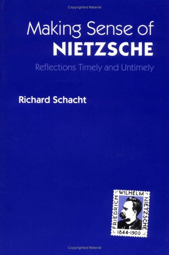 Making sense of Nietzsche Cover