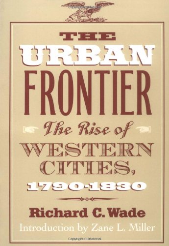 The urban frontier Cover