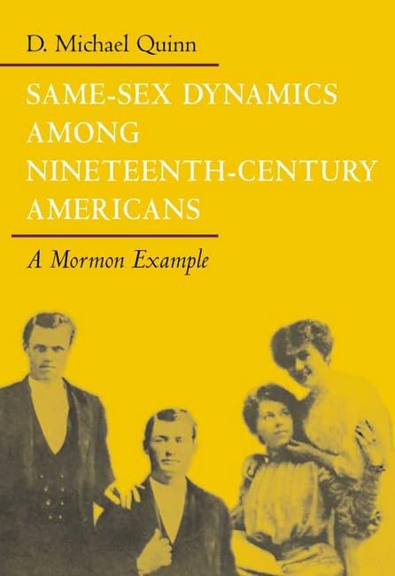 Same-Sex Dynamics among Nineteenth-Century Americans Cover