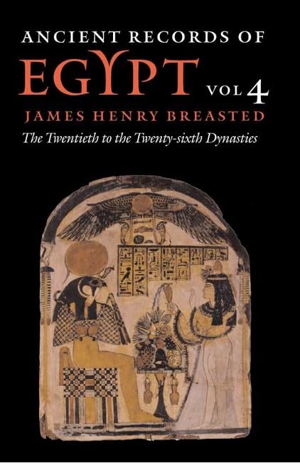 Ancient records of Egypt Cover