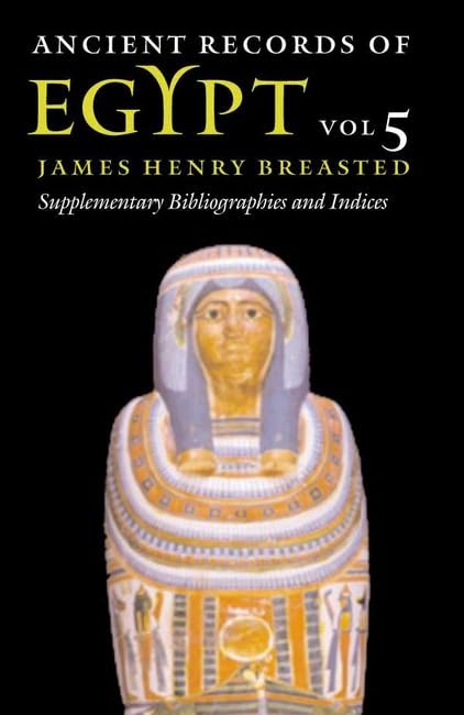 Ancient records of Egypt Cover