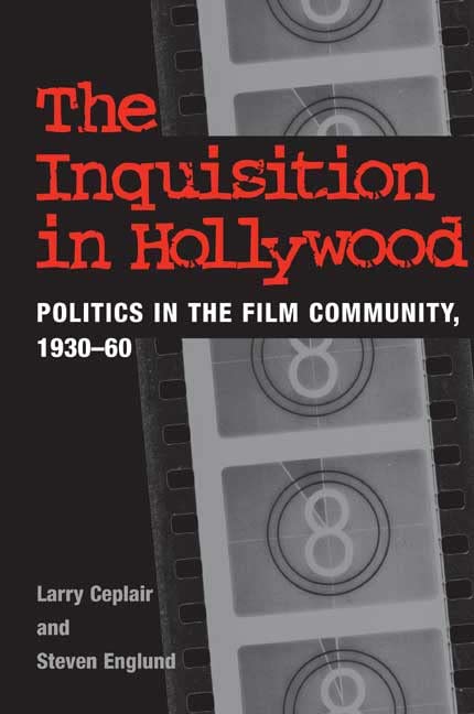The inquisition in Hollywood Cover