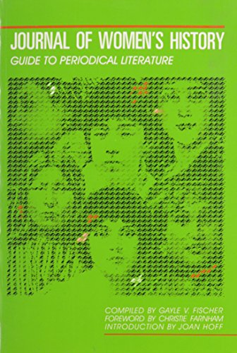 Journal of women's history guide to periodical literature Cover