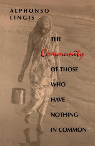 The community of those who have nothing in common Cover
