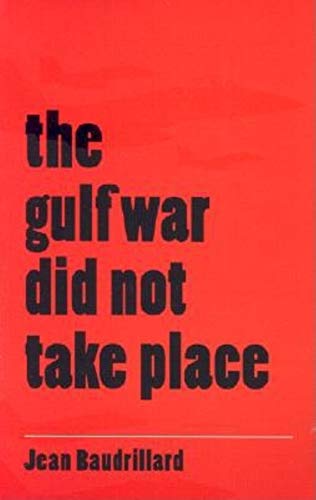 The Gulf War did not take place Cover
