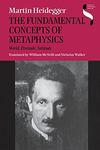 The Fundamental Concepts of Metaphysics Cover