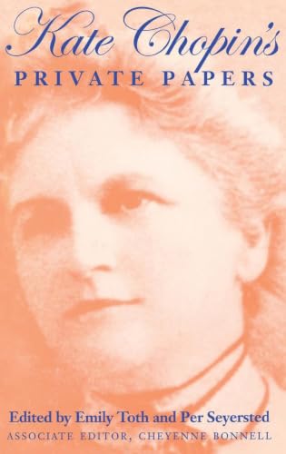 Kate Chopin's private papers Cover
