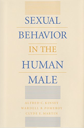 Sexual behavior in the human male Cover
