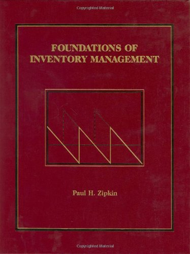 Foundations of Inventory Management Cover