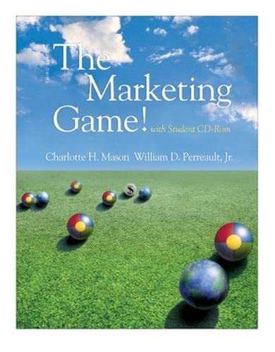 The marketing game! Cover