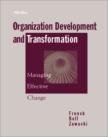 Organization development and transformation Cover