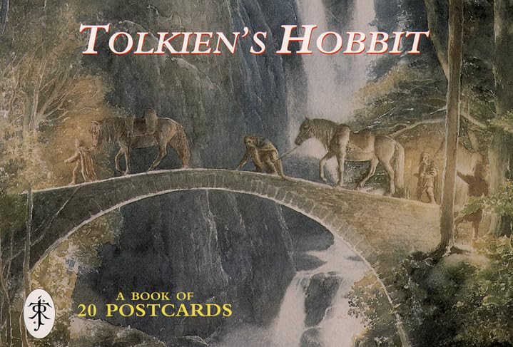 Tolkien's Hobbit Postcard Book Cover