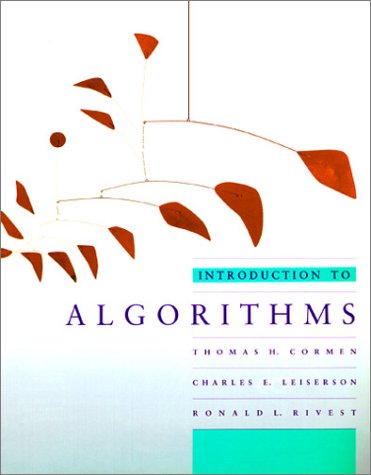 Introduction to Algorithms Cover