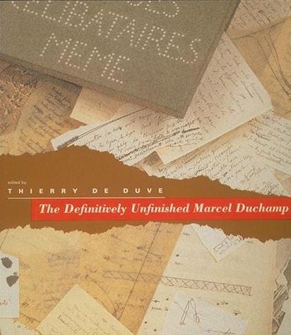 The Definitively unfinished Marcel Duchamp Cover