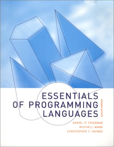 Essentials of programming languages Cover