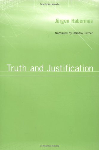 Truth and Justification (Studies in Contemporary German Social Thought) Cover