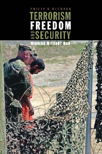 Terrorism, Freedom, and Security Cover