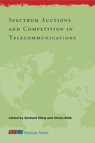 Spectrum auctions and competition in telecommunications Cover