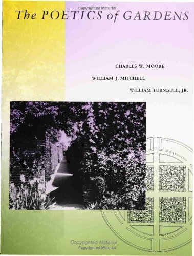 The poetics of gardens Cover
