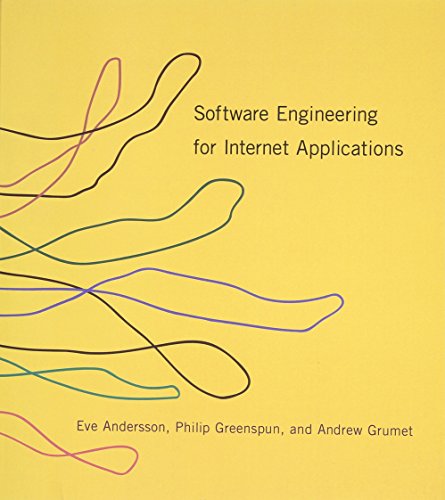 Software engineering for Internet applications Cover