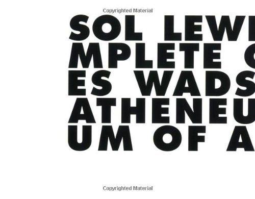 Sol Lewitt Cover