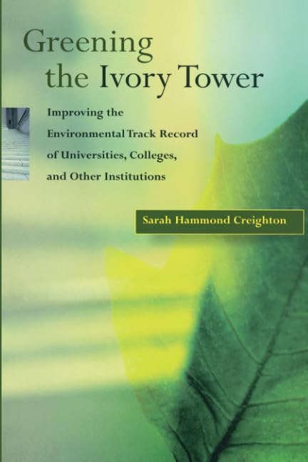 Greening the ivory tower Cover