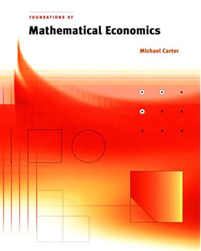 Foundations of Mathematical Economics Cover