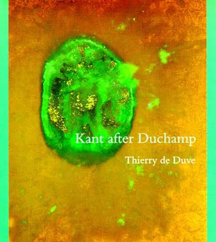 Kant after Duchamp (October Books) Cover