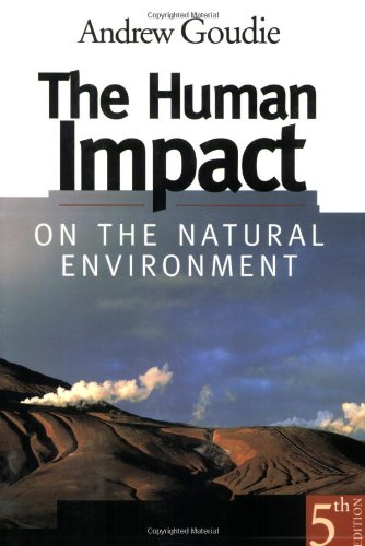 The human impact on the natural environment Cover