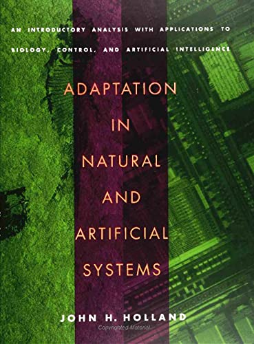 Adaptation in natural and artificial systems Cover