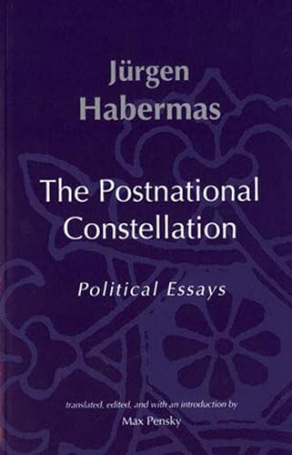 The postnational constellation Cover