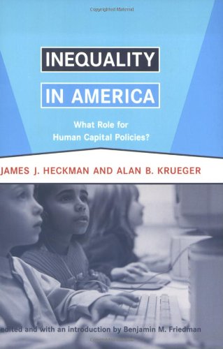 Inequality in America Cover