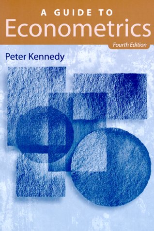 A guide to econometrics Cover
