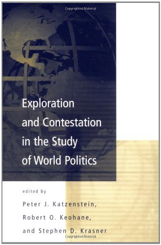 Exploration and contestation in the study of world politics Cover