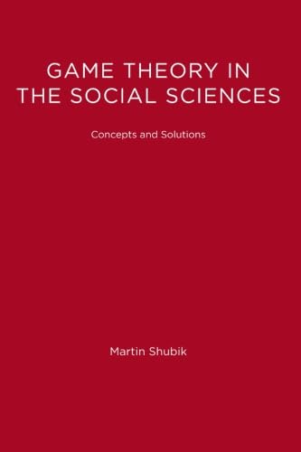 Game Theory in the Social Sciences, Vol. 1 Cover