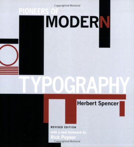 Pioneers of modern typography Cover