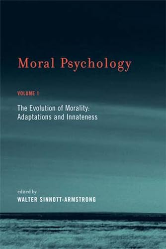 Moral Psychology, Volume 1: The Evolution of Morality Cover
