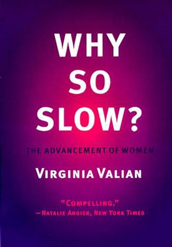 Why So Slow? The Advancement of Women Cover