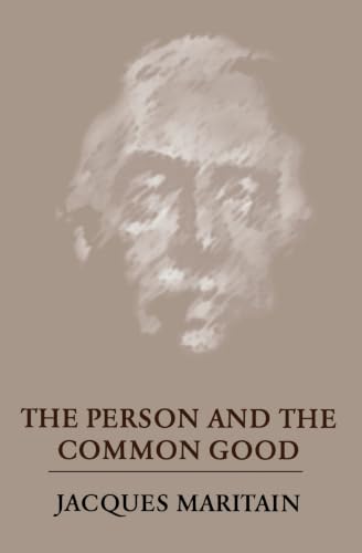 Person And The Common Good Cover