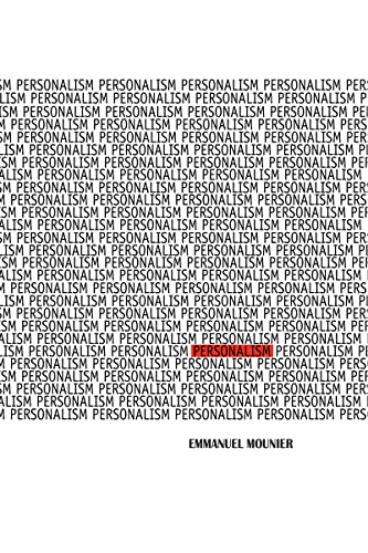 Personalism Cover