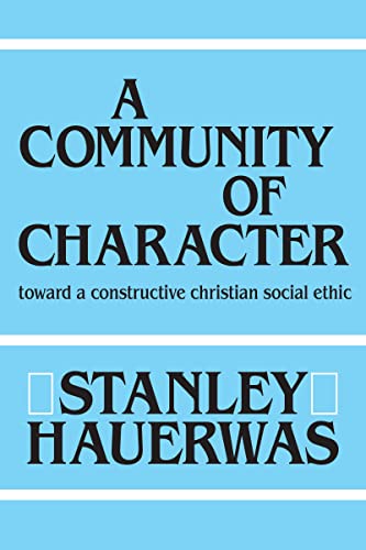 A Community of Character Cover