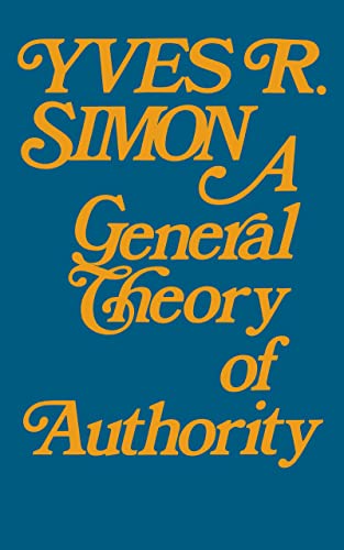 A general theory of authority Cover