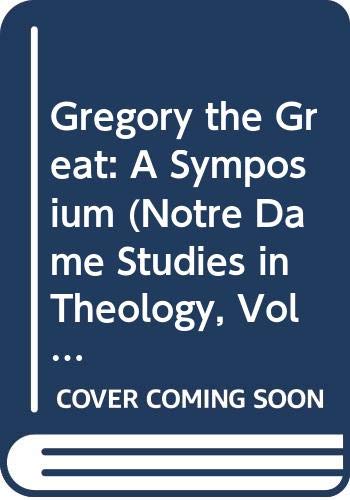 Gregory the Great Cover